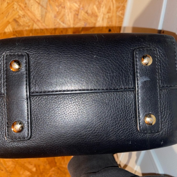 BURBERRY The Mini Leather Triple Stud Belt Bag In Black - Picture 6 of 15